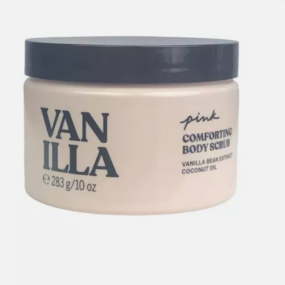 VICTORIA'S SECRET ESFOLIANTE CORPORAL RECONFORTANTE ROSA BAUNILHA 10 oz 283g -Original